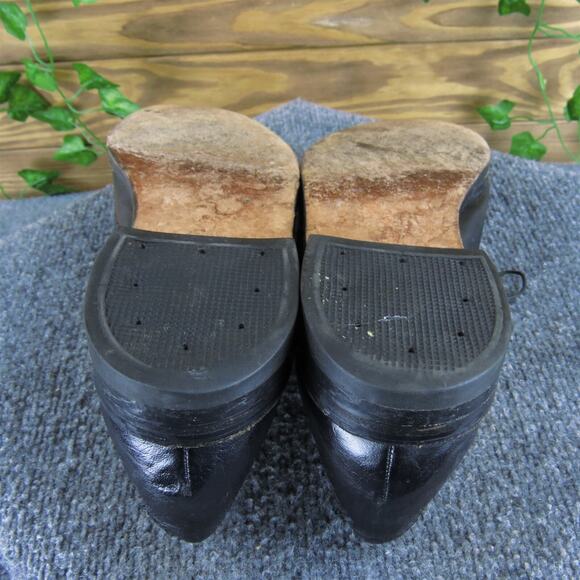 Freeman Men's Wingtip Oxford Brogue Black Size 10 Medium Used 2025 - Picture 5 of 6